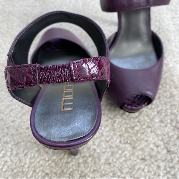 NWT Moda Open-Toed Pumps - Picture 7 of 7